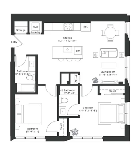 Floor plan B1