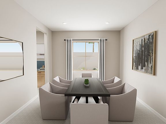 Mojave Plan 60-3 Flex Dining Rendering