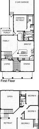 Floor Plan (David Weekley)
