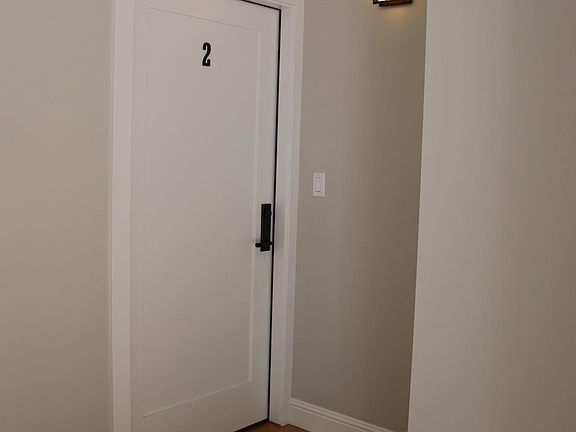 Front entry to studio.
