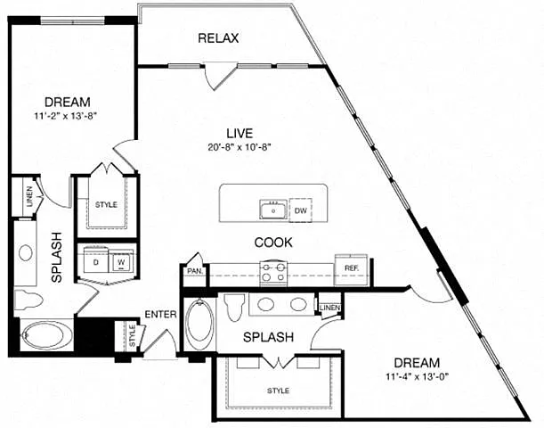 Floor plan B7