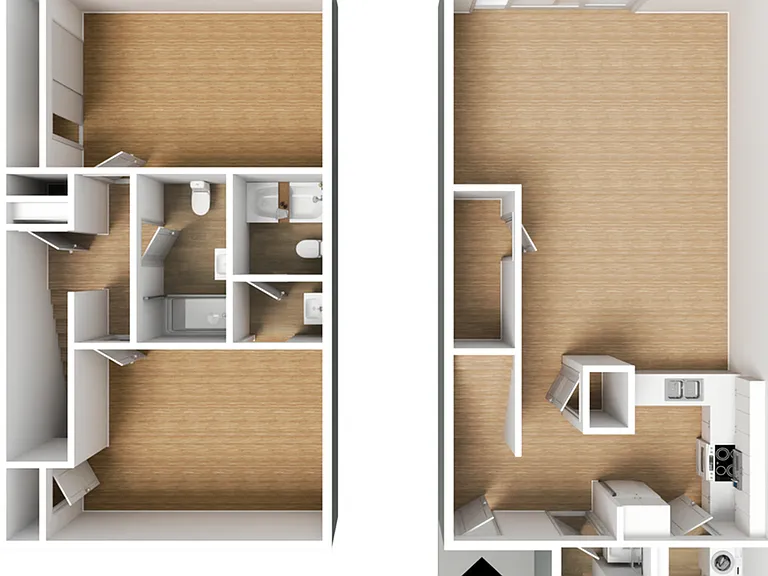 2 Bedroom 2.5 Bath 2 Bedroom 2.5 Bath