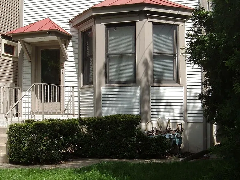 Front of building
