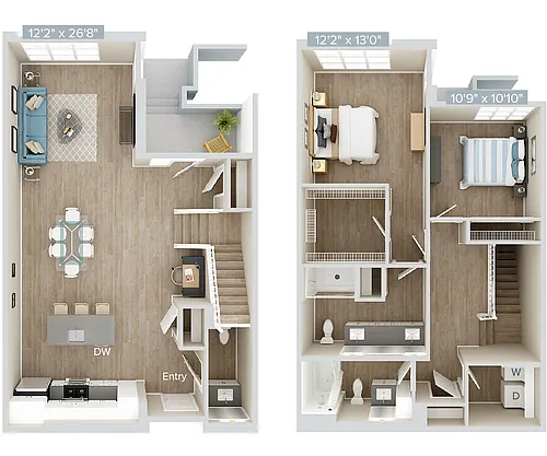 Floor plan B7TS-1582
