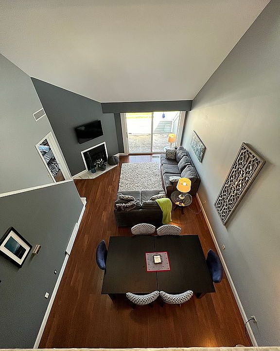 view from loft