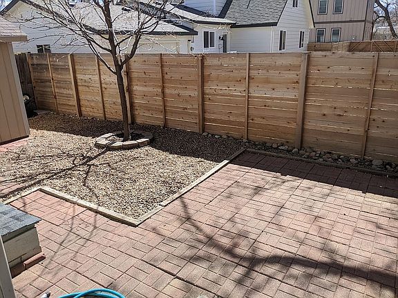 Fenced Backyard