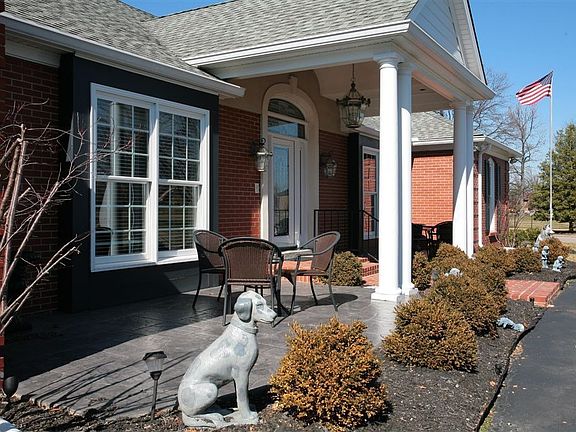 New front porch area!