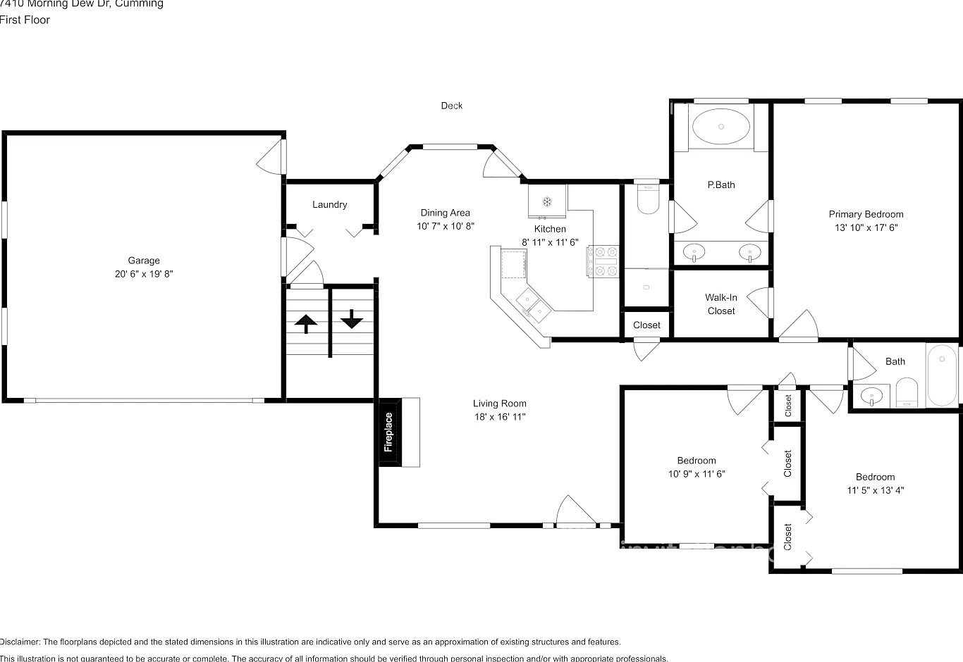 7410 Morning Dew Dr Cumming, GA 30040 — Photo 2