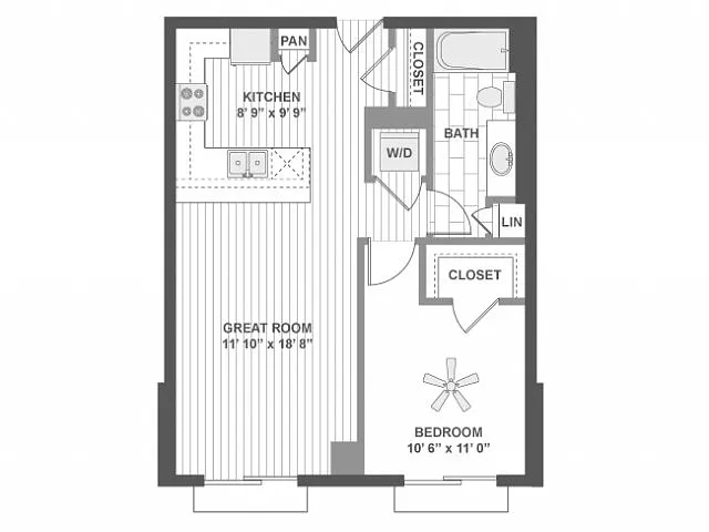 Floor plan A310