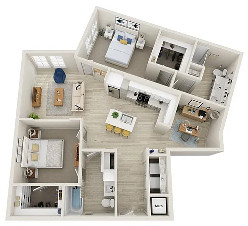 Floor plan B9