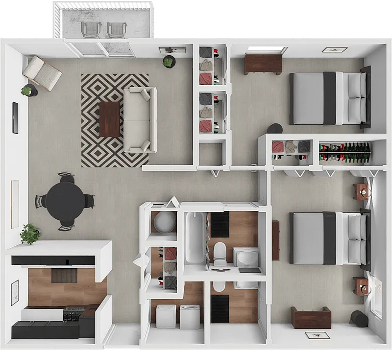 Floor plan The Catawba