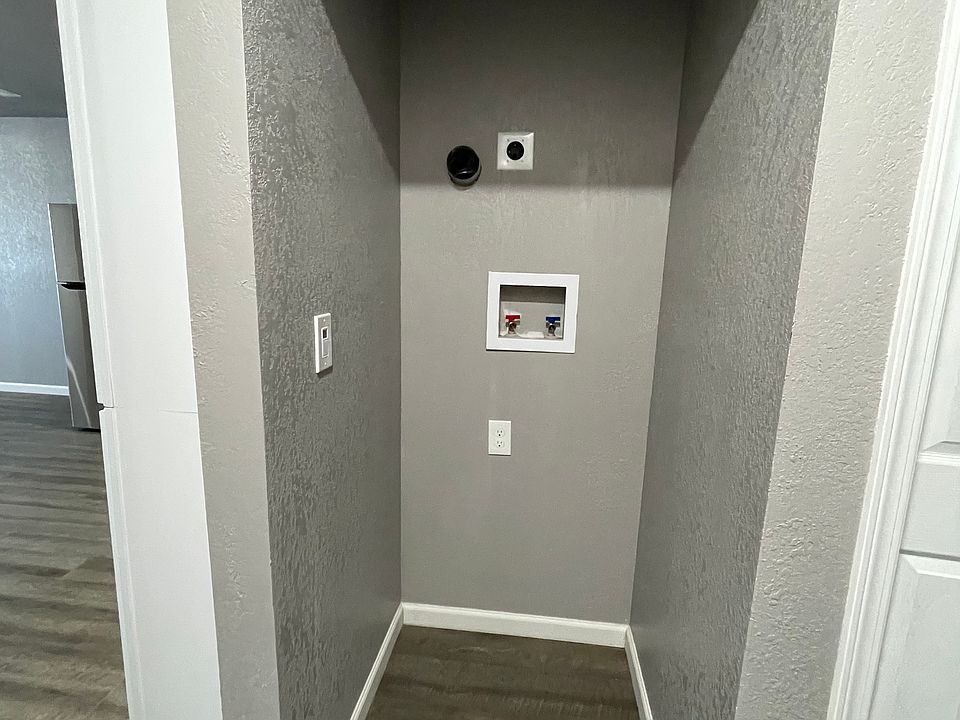 laundry hookups closet