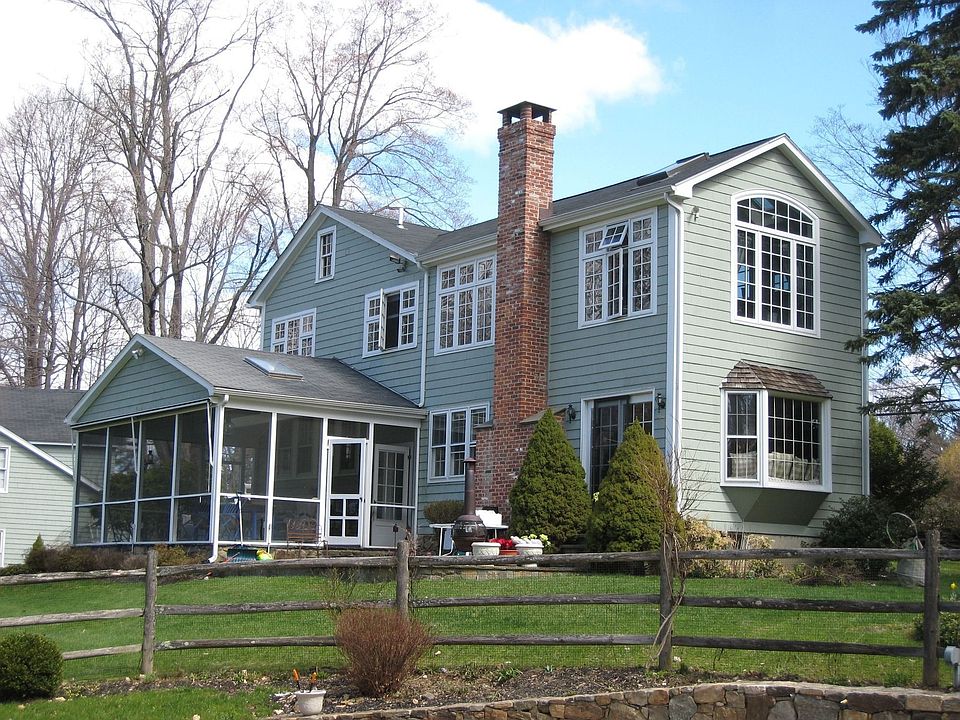Rear with 2nd floor master suite addition