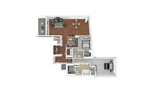 Floor plan The Uptown