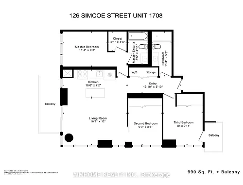 126 Simcoe St #1708 Photo 1