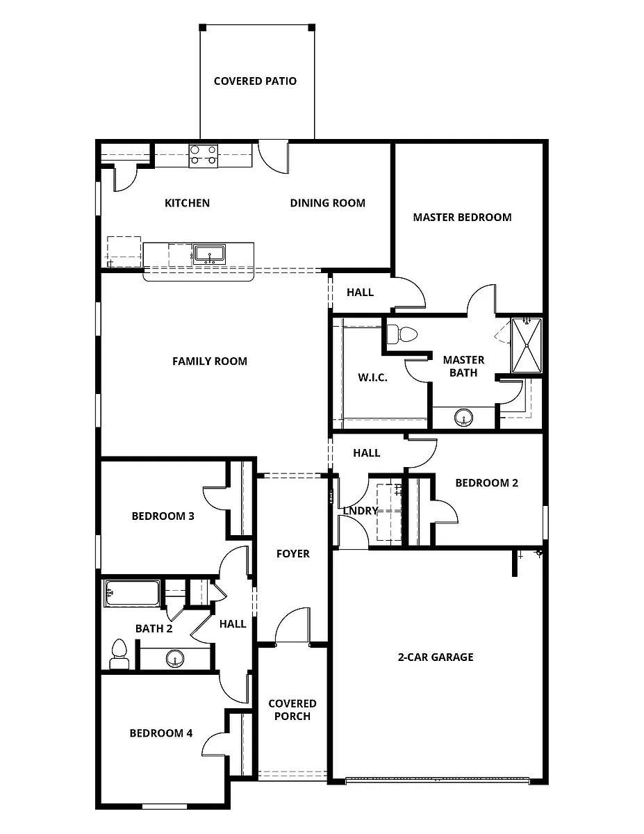 Floor plan Oak