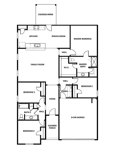 Floor plan Oak