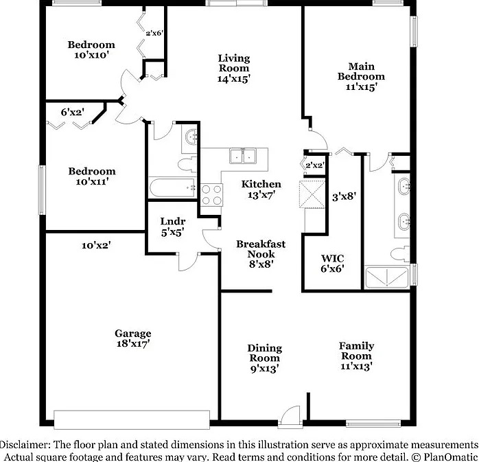 3 bed, 2.0 bath, 1440 sqft, $2,200 — Photo 2