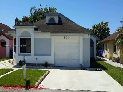 821 E Palm Run Dr, North Lauderdale, FL, 33068