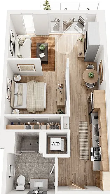 1 bed, $3,160 — Photo 2