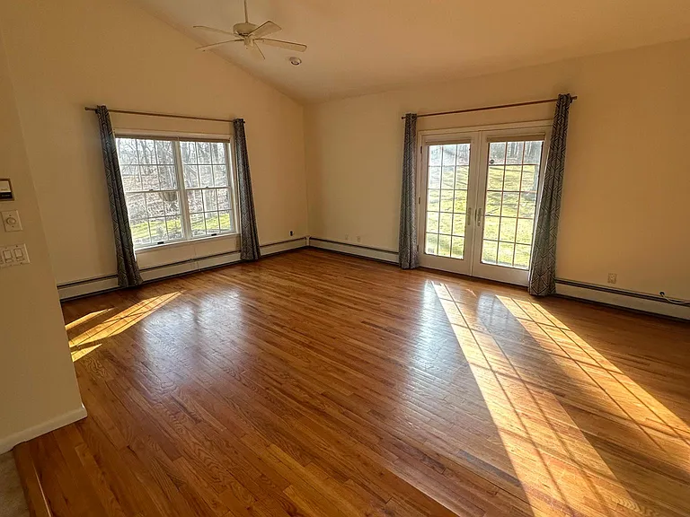 Living room and Entrance to Back