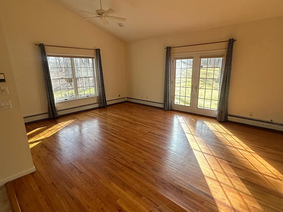 Living room and Entrance to Back