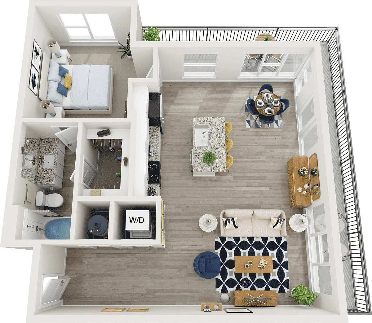 Floor plan A7