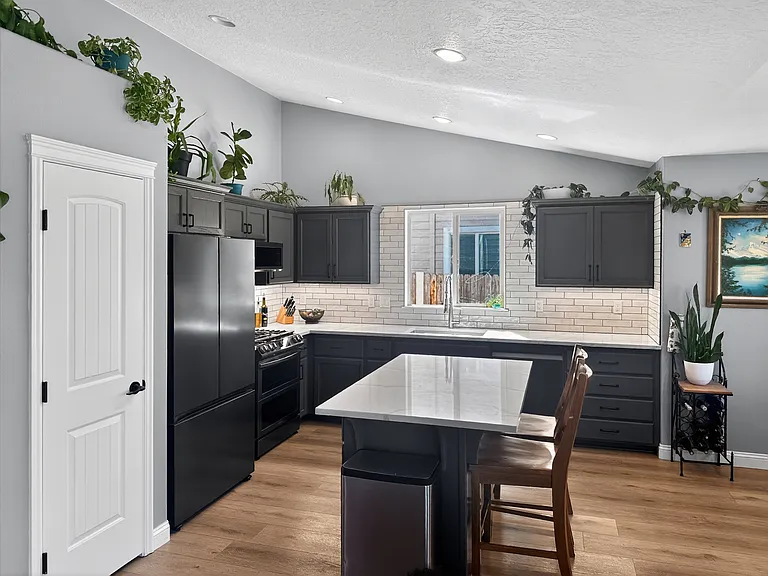 Remodeled kitchen