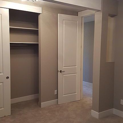 office closet in apartment