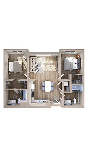 Floor plan B2
