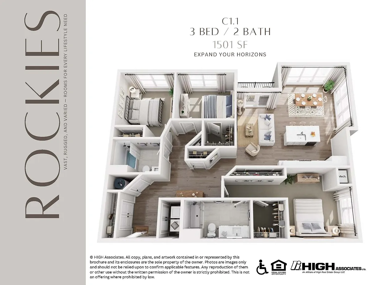 Floor plan Rockies