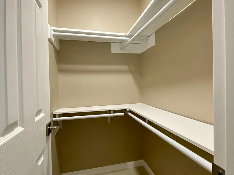 Master bedroom closet