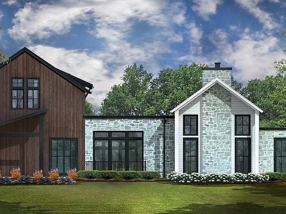 Black Marvin windows allow for ample sunlight thro