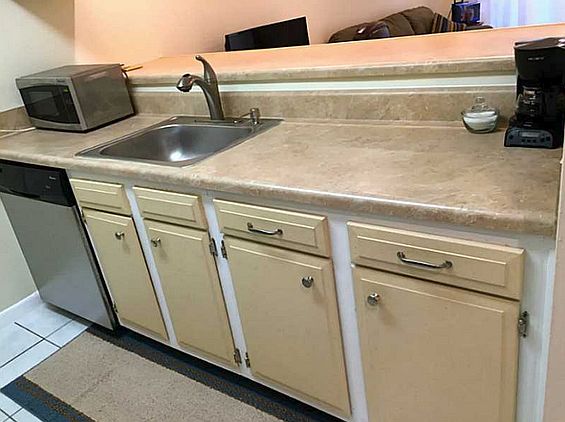 Updated kitchen pass-thru