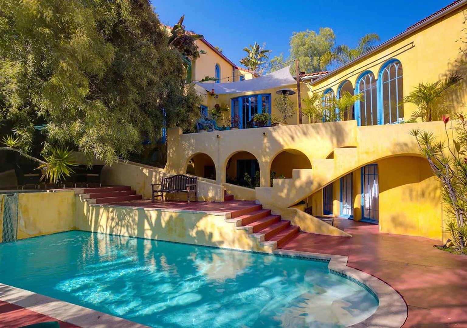Glorious Gated Private 3 bed/ 3 bath Furnished Spanish Villa with Pool and Hot Tub in the Heart o... — Photo 1