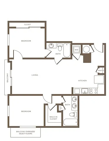 Floor plan pB05 Beacon