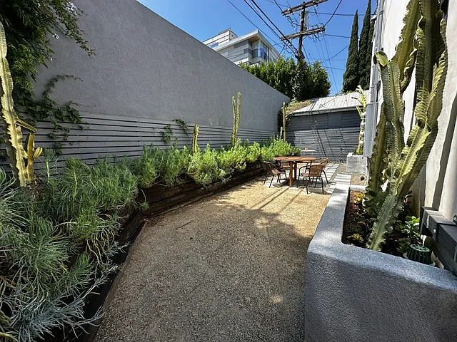 36. Rear Yard Looking North