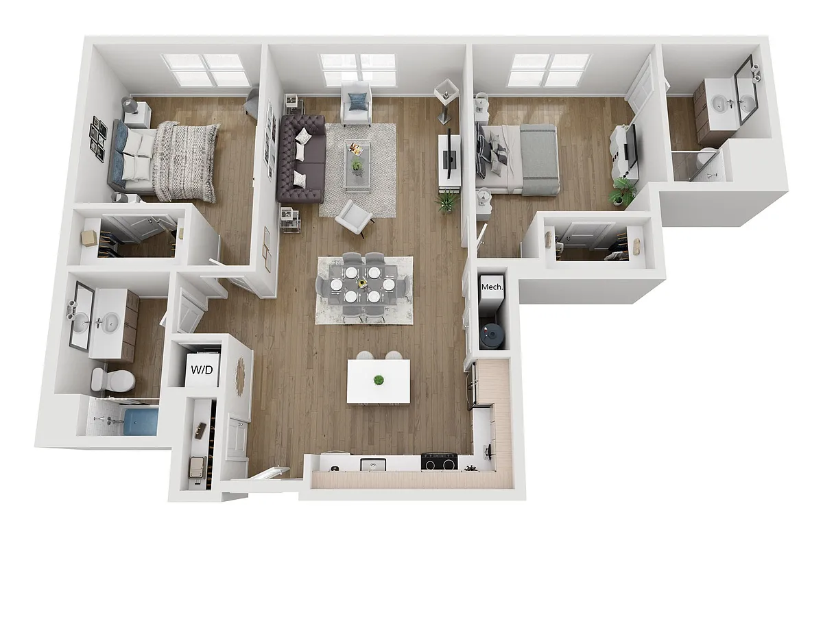 Floor plan B7