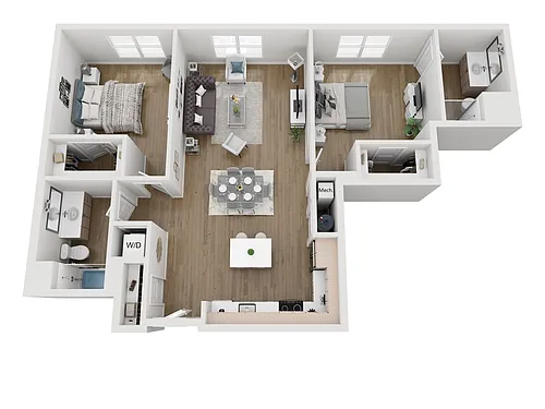 Floor plan B7