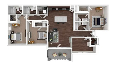 Floor plan 3X4
