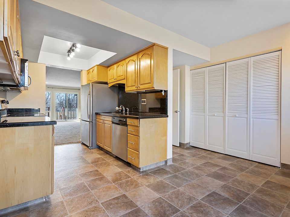 Kitchen and hall