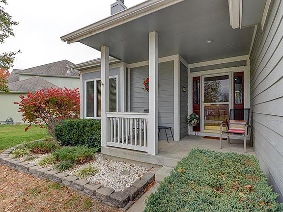 Front Porch view and landscape