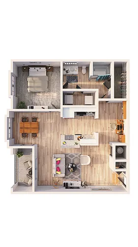 Floor plan A1G
