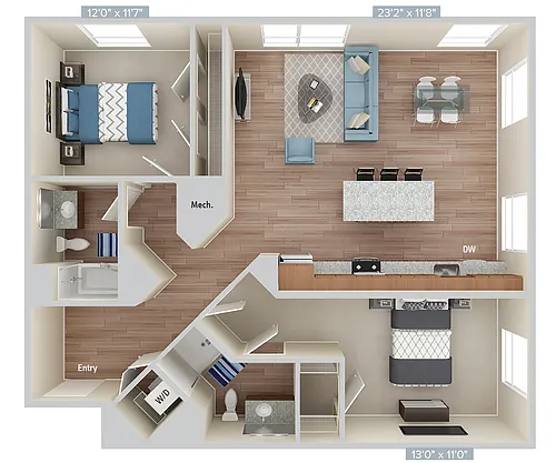 Floor plan 301