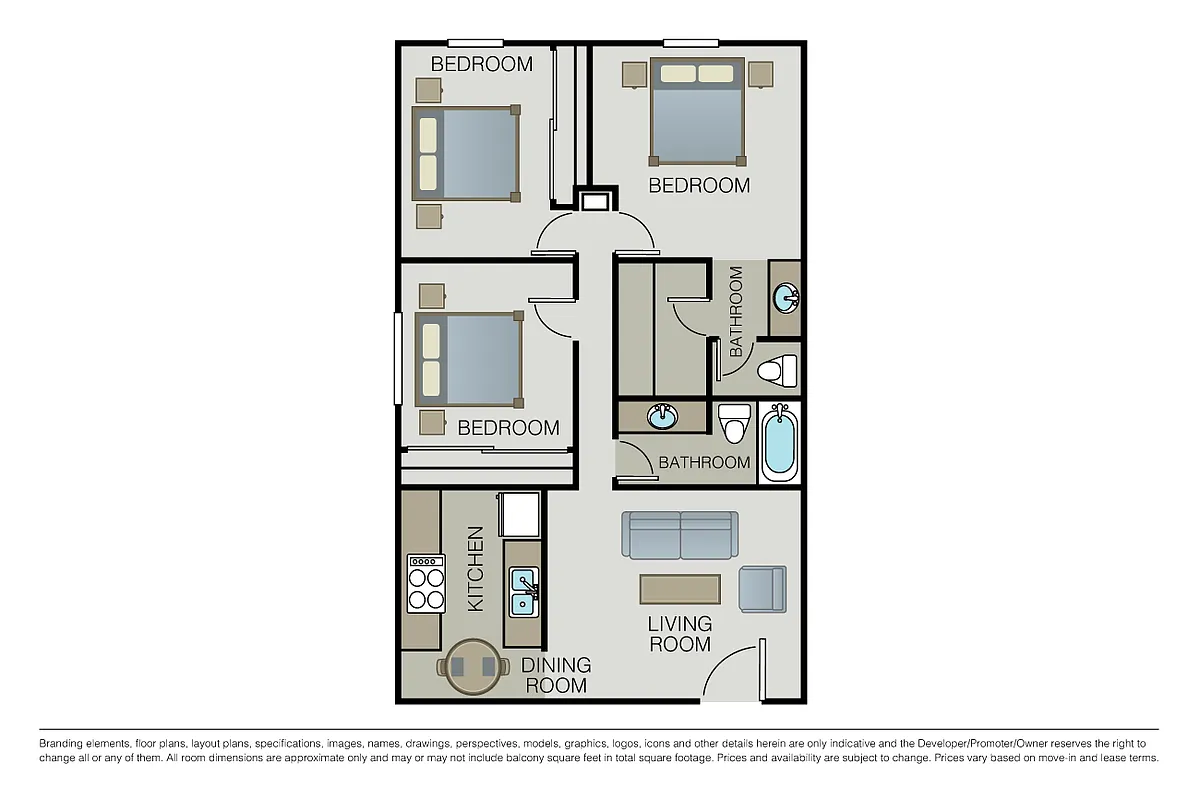 Floor plan Plan 3A
