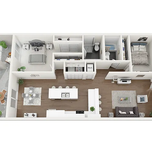 Floor plan P2