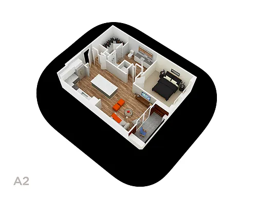 Floor plan A2