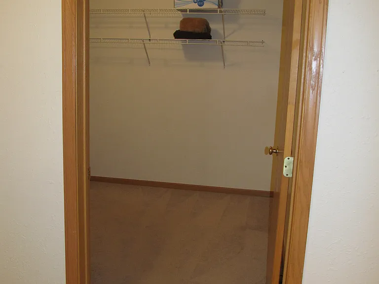 Huge storage closet in apartment
