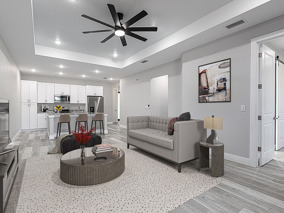 Example furniture layout option