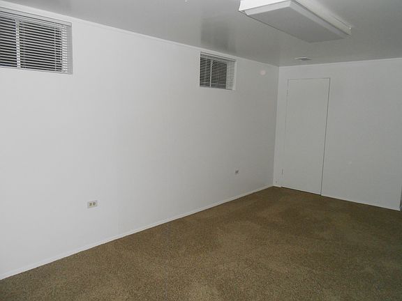 Family room in basement